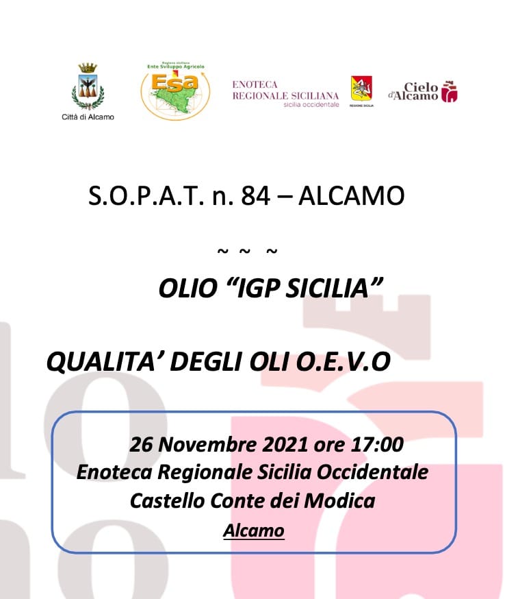 Convegno: Olio IGP Sicilia