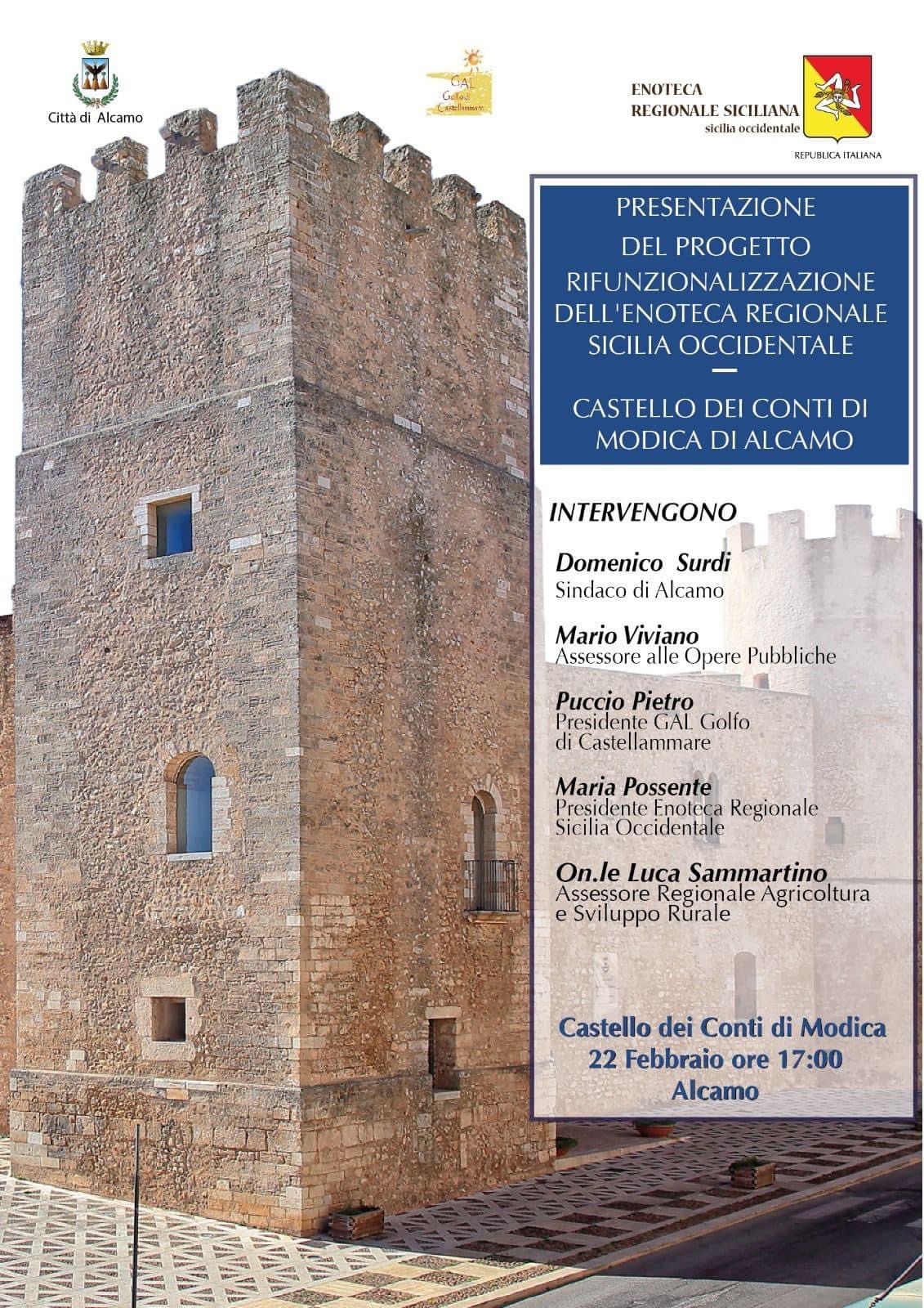 Nuovi progetti per il Castello e il vino siciliano.